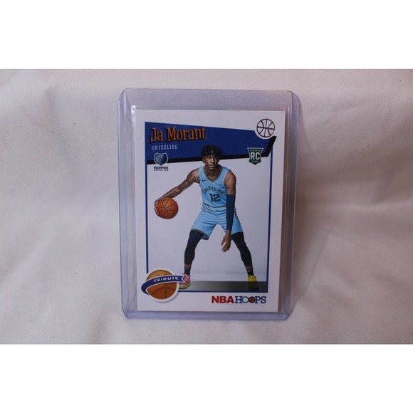 Ja Morant Rookie Tribute NBA Hoops Panini #297 - Picture 1 of 1